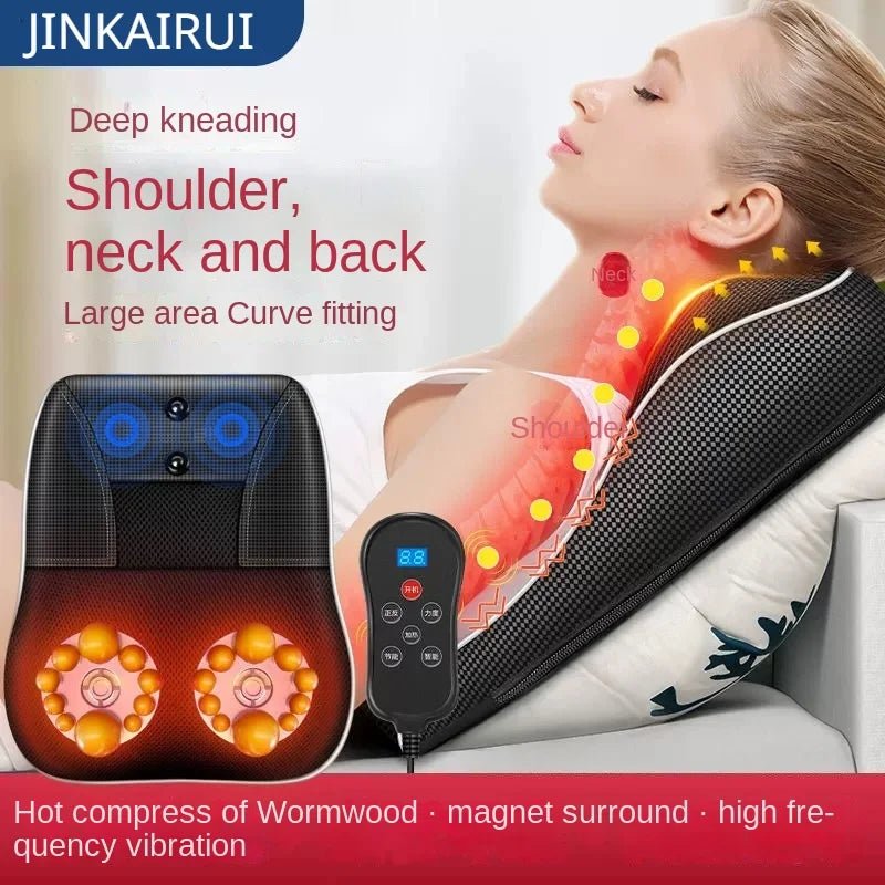 Shiatsu Nacken und Rückenmassager mit Wärme für Zuhause und Auto