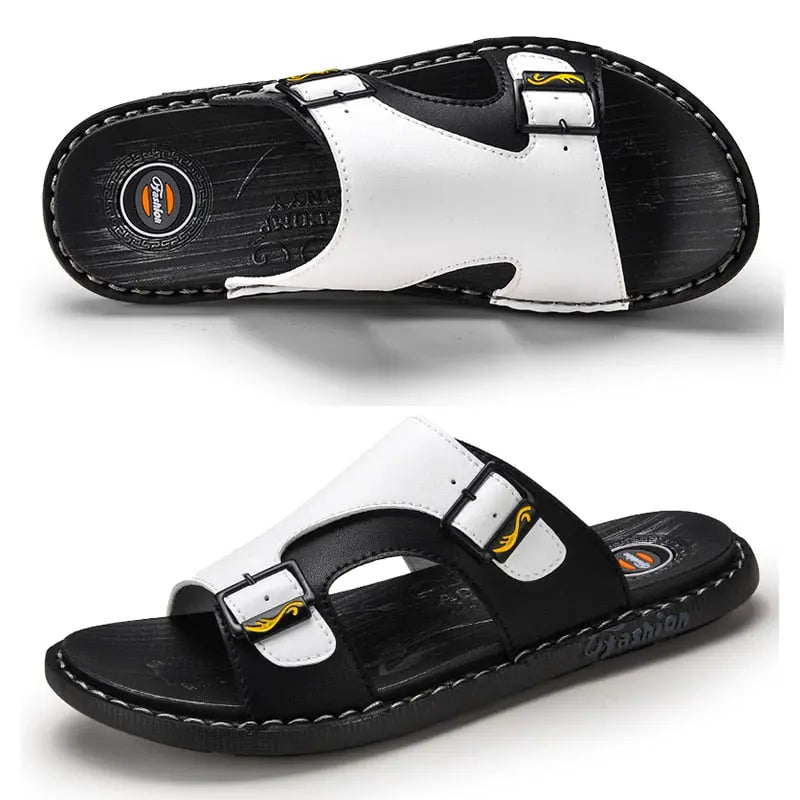 Bequeme Ledersandalen