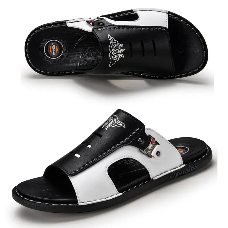 Bequeme Ledersandalen