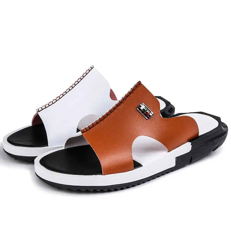 Bequeme Ledersandalen