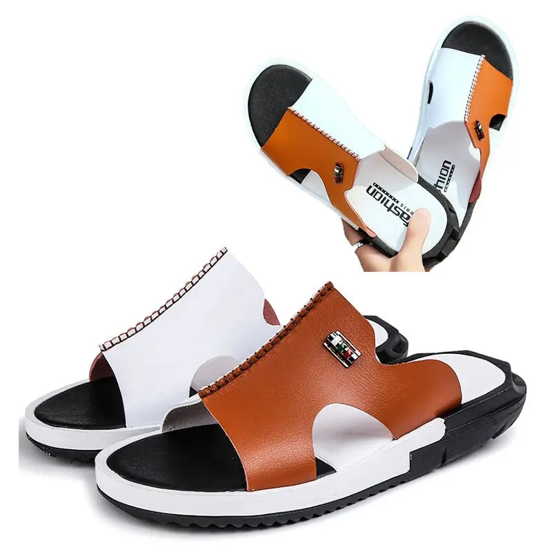 Bequeme Ledersandalen
