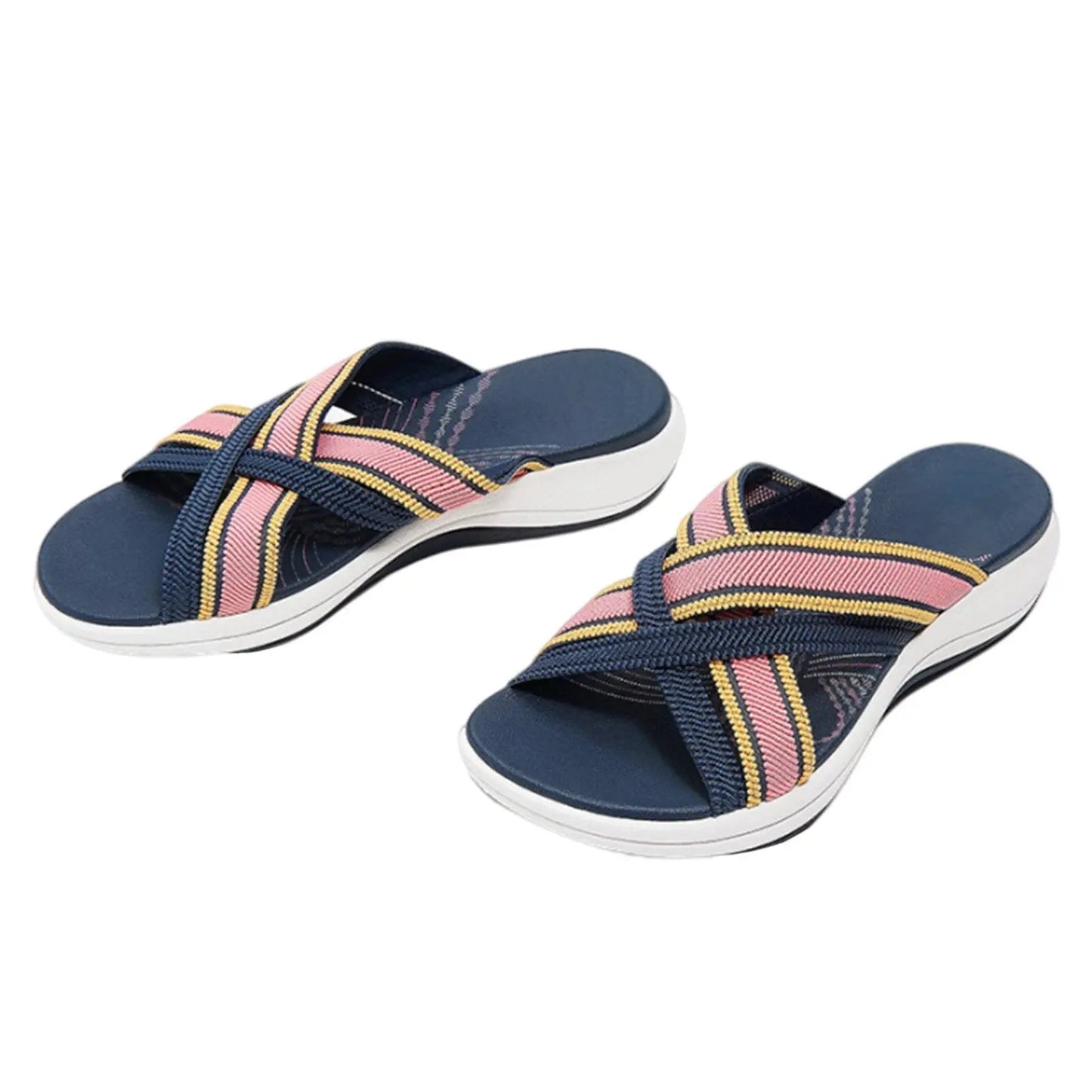 Komfortable orthopädische Sandalen mit kreuzelastischem Design