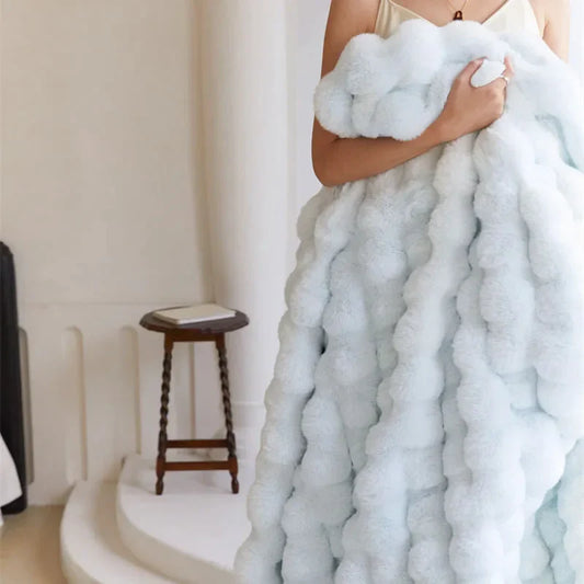 ChicWarmth - Luxuriöse Karierte Decke für Gemütliche und Warme Momente