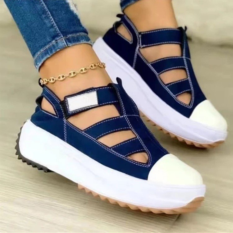 Stylische offene Keilsandalen für Damen – Vanner