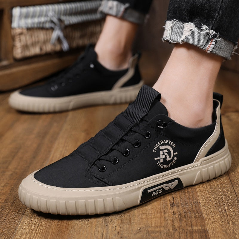 Bequeme orthopädische Leinenschuhe für Herren – Modell Alvaro