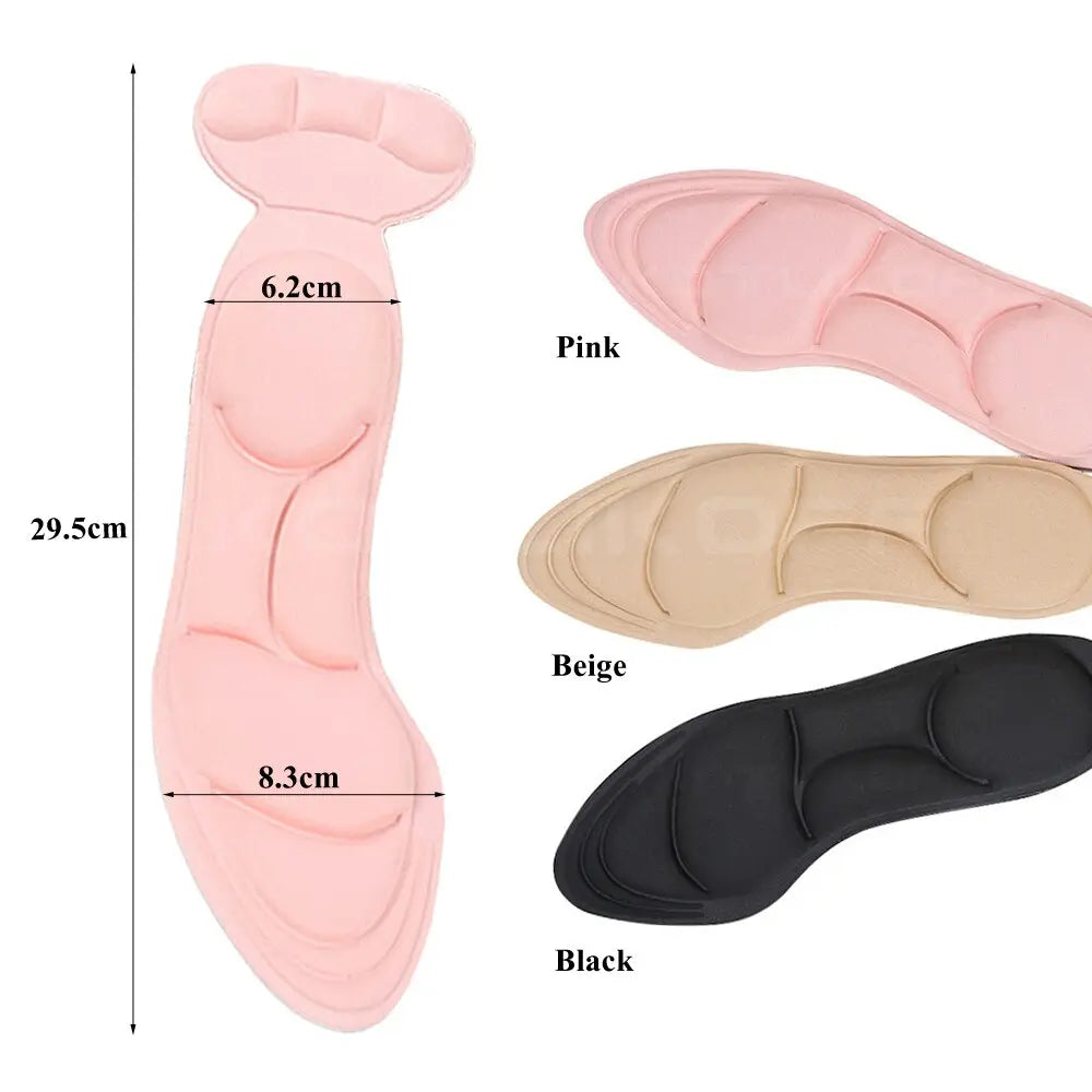 Bequeme Sohlen mit Fersenschutz