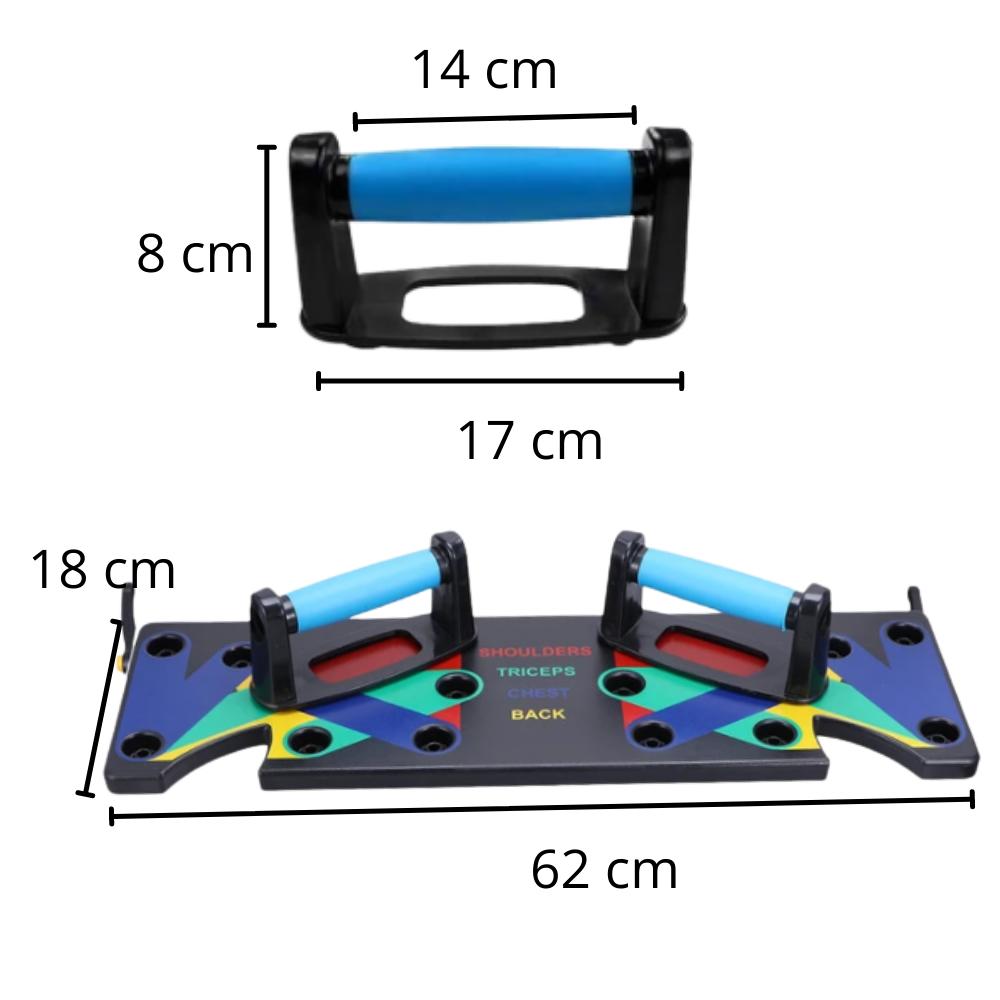 Multifunktionaler 9-in-1-Trainings Tisch für abwechslungsreiche und effektive Trainingseinheiten!