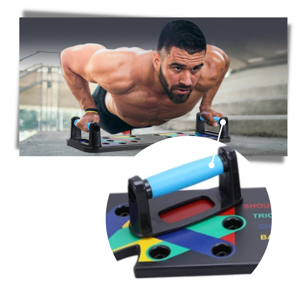 Multifunktionaler 9-in-1-Trainings Tisch für abwechslungsreiche und effektive Trainingseinheiten!