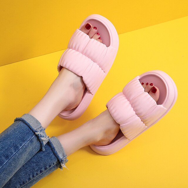 Bequeme Hausschuhe Cloud Slipper Orthopädische Sandalen