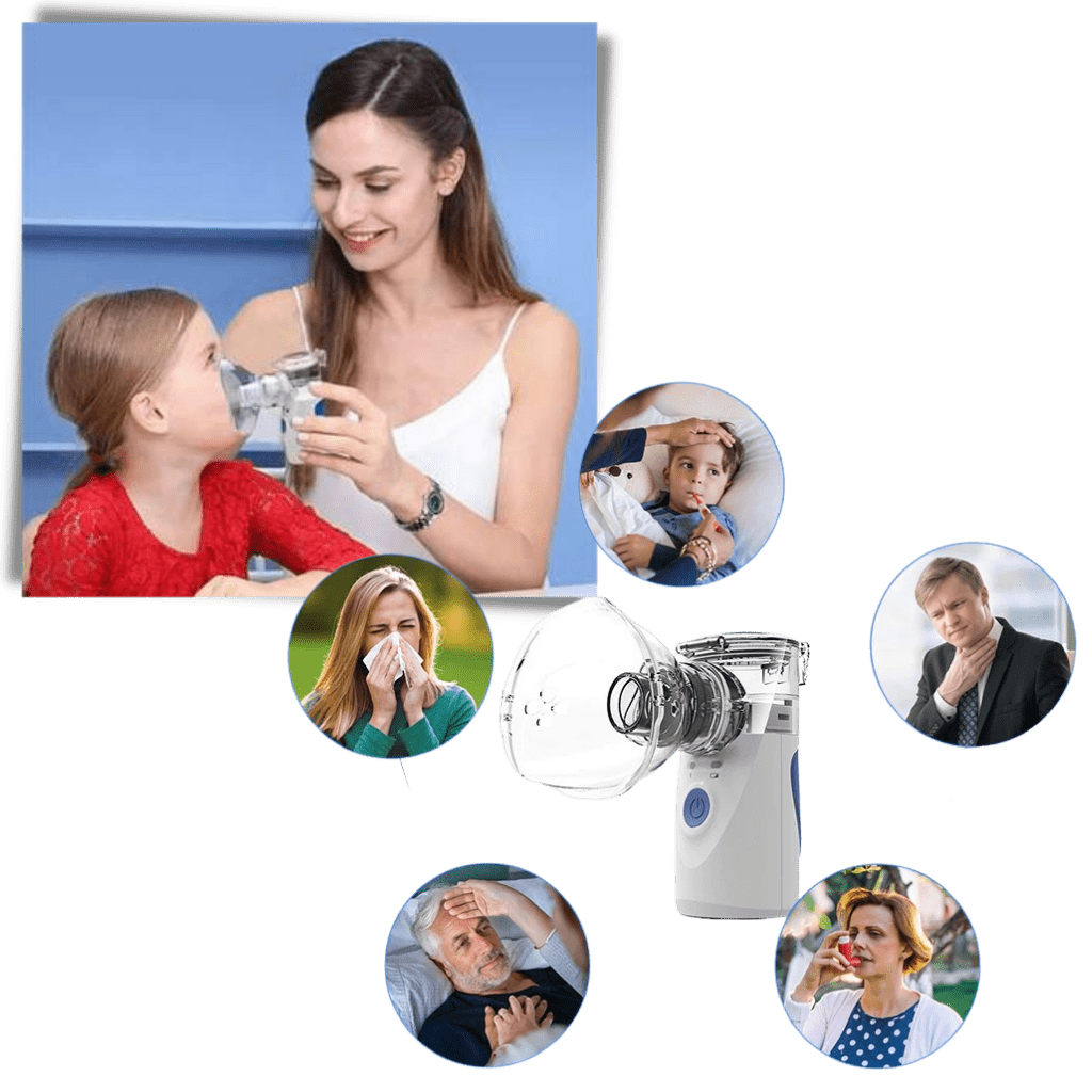 Leistungsstarker Ultraschallvernebler für die ganze Familie: Kinder und Erwachsene