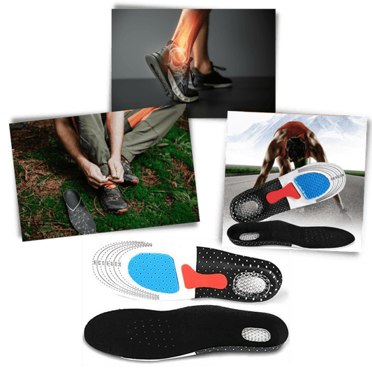 Ultrabequeme Unisex-Gelsohlen für Ihre Laufschuhe