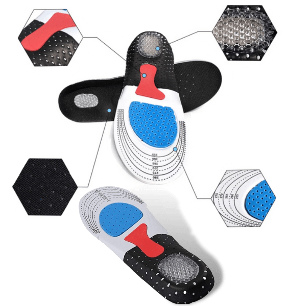 Ultrabequeme Unisex-Gelsohlen für Ihre Laufschuhe