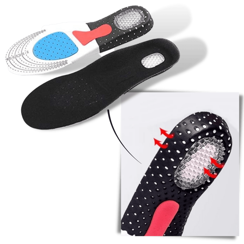 Ultrabequeme Unisex-Gelsohlen für Ihre Laufschuhe