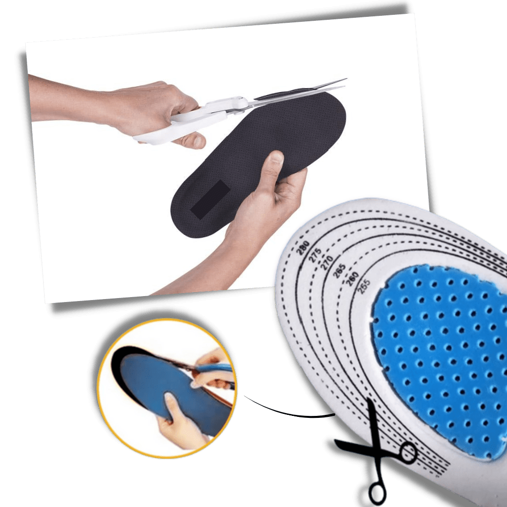 Ultrabequeme Unisex-Gelsohlen für Ihre Laufschuhe