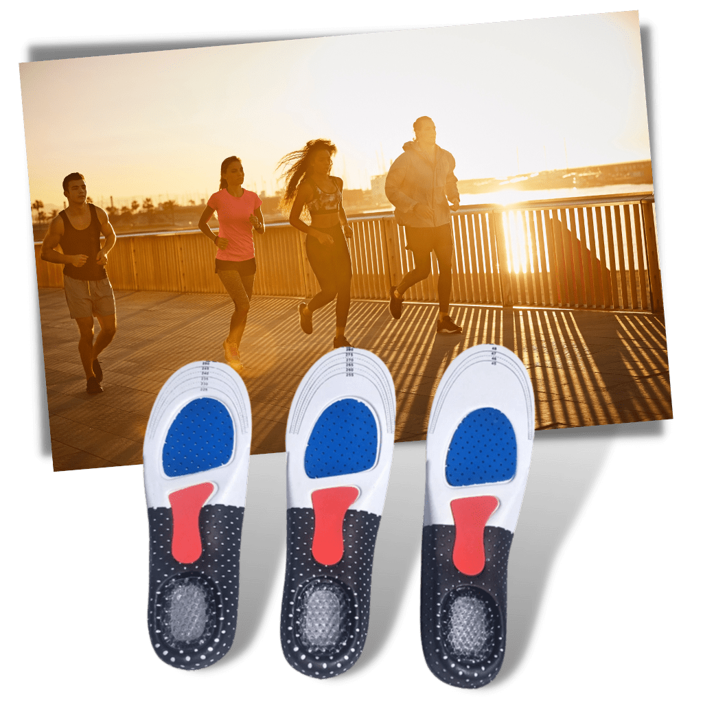 Ultrabequeme Unisex-Gelsohlen für Ihre Laufschuhe