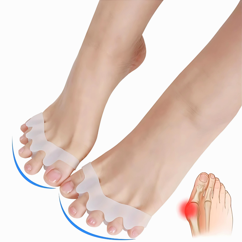 Comfort Plus Zehentrenner – Natürliche Hilfe bei Ballen (Hallus Valgus), Plantarfasziitis & Fußschmerzen