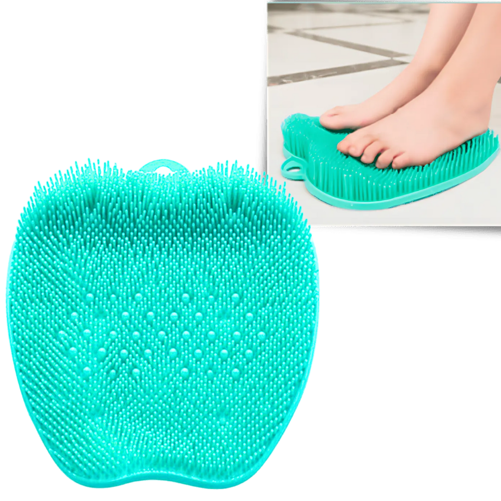 Entspannende und peelingende Duschmatte für eine erfrischende Fußmassage