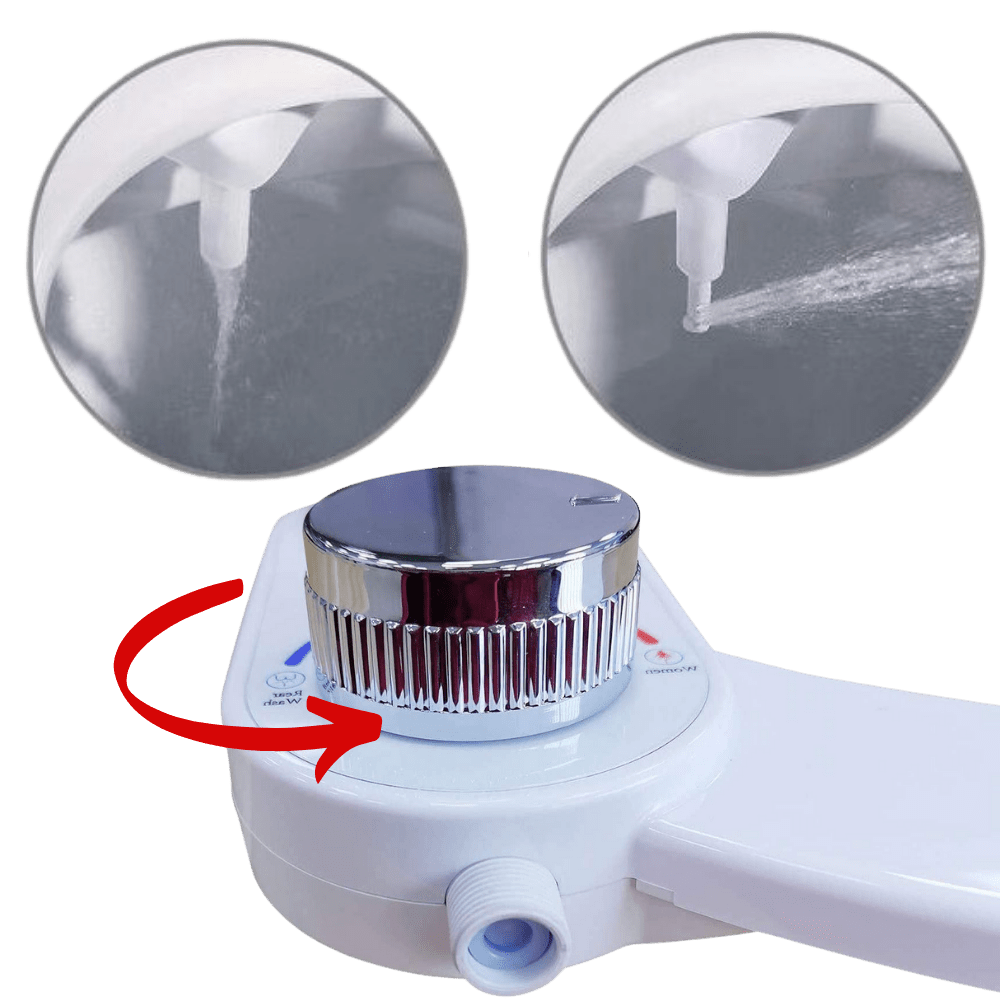 Toilettensitz mit integriertem Bidet für optimalen Komfort