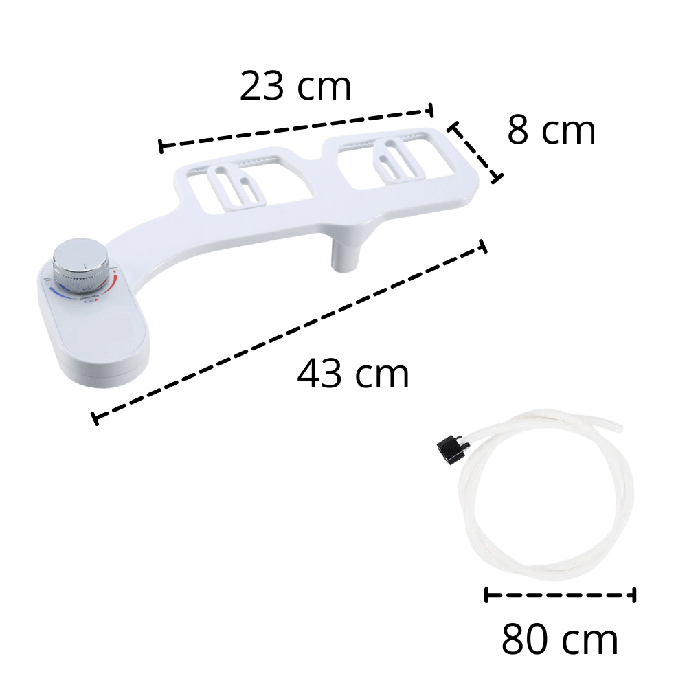 Toilettensitz mit integriertem Bidet für optimalen Komfort