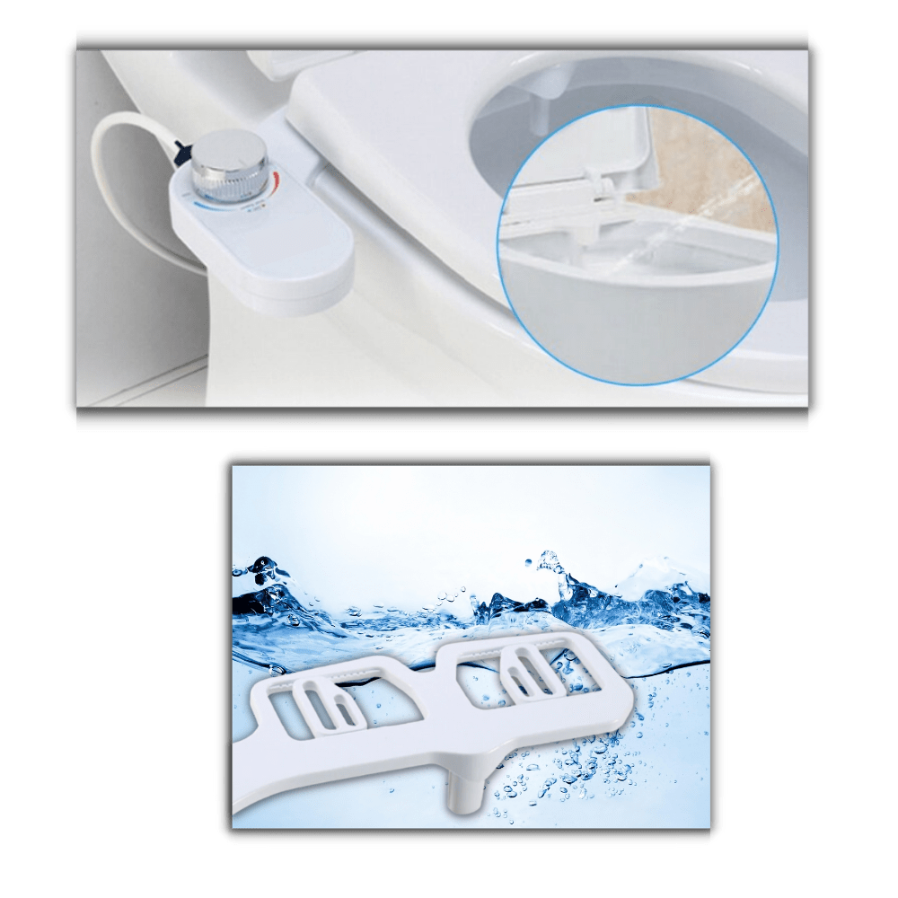 Toilettensitz mit integriertem Bidet für optimalen Komfort