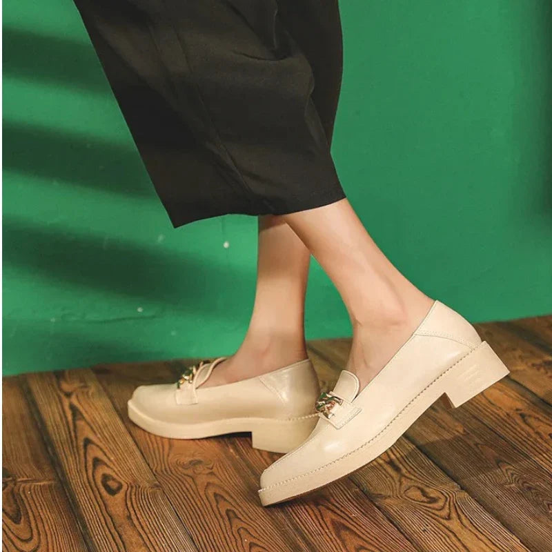 Elegante spitze Zehen Mokassins für Damen - orthopädischer Komfort trifft Stil