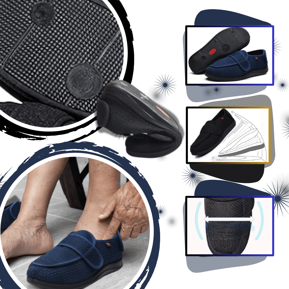 Bequeme und anpassbare Schuhe für diabetische empfindliche Füße