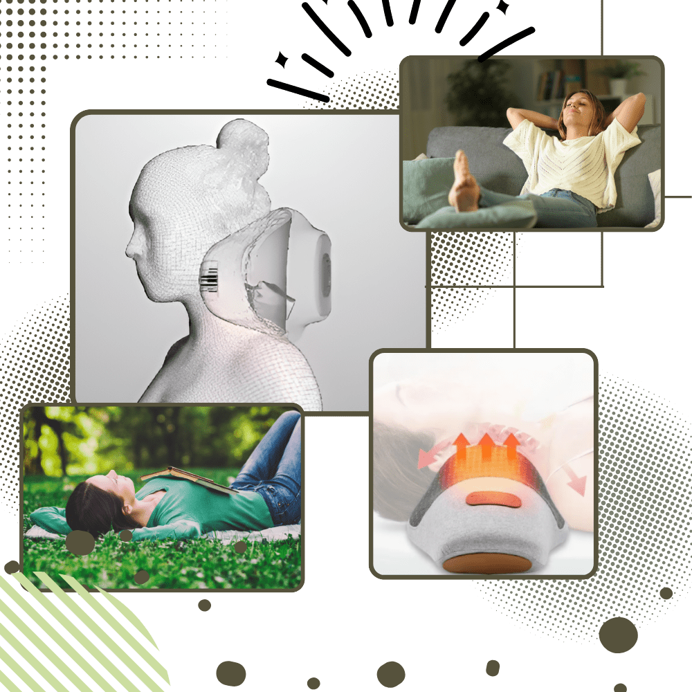 Wärmekissen zur Linderung von Nackenschmerzen