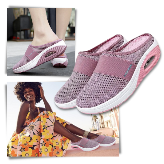 Bequeme Luftgepolsterte Slip-on Sneakers für die empfindlichen Füße von Diabetikern