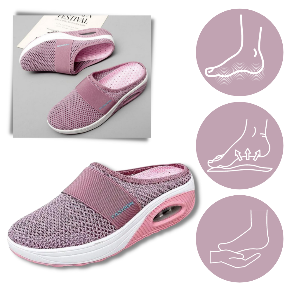 Bequeme Luftgepolsterte Slip-on Sneakers für die empfindlichen Füße von Diabetikern