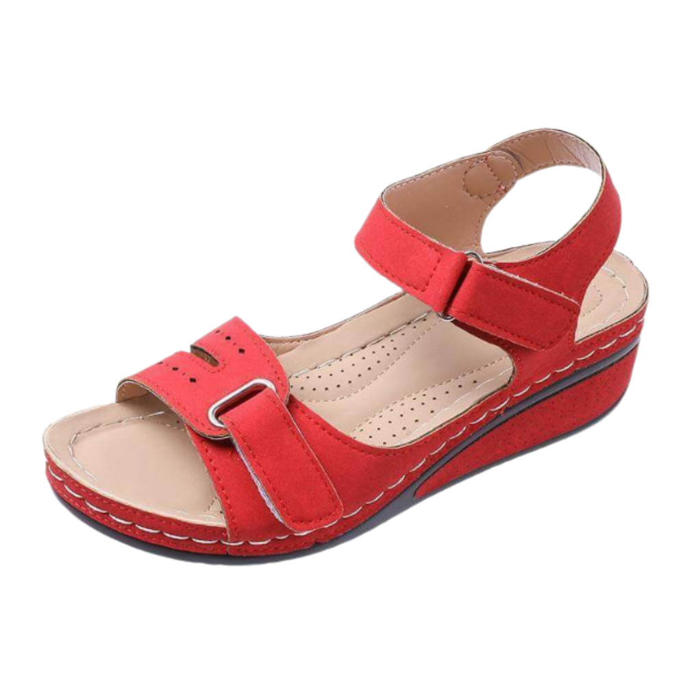 Bequeme Damensandalen mit orthopädischer Fußgewölbeunterstützung