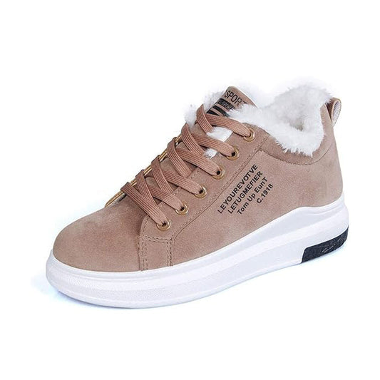 Luxuriöser Komfort: CozyFur Orthopädische Damensneaker