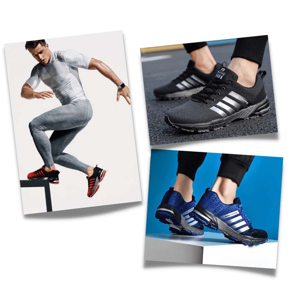 Atmungsaktive Sneakers für Herren - Komfort und Leistung garantiert!