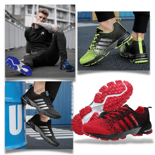 Atmungsaktive Sneakers für Herren - Komfort und Leistung garantiert!