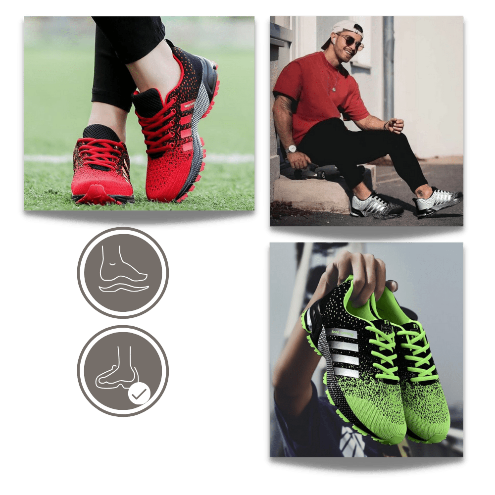 Atmungsaktive Sneakers für Herren - Komfort und Leistung garantiert!