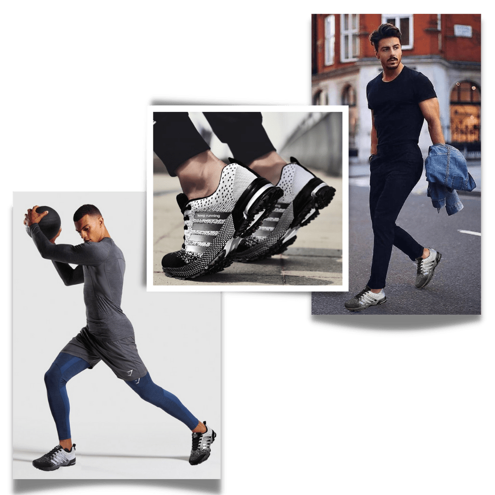 Atmungsaktive Sneakers für Herren - Komfort und Leistung garantiert!