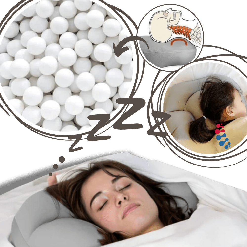 Kühlendes Wolkenkissen mit Mikroperlen für optimalen Komfort