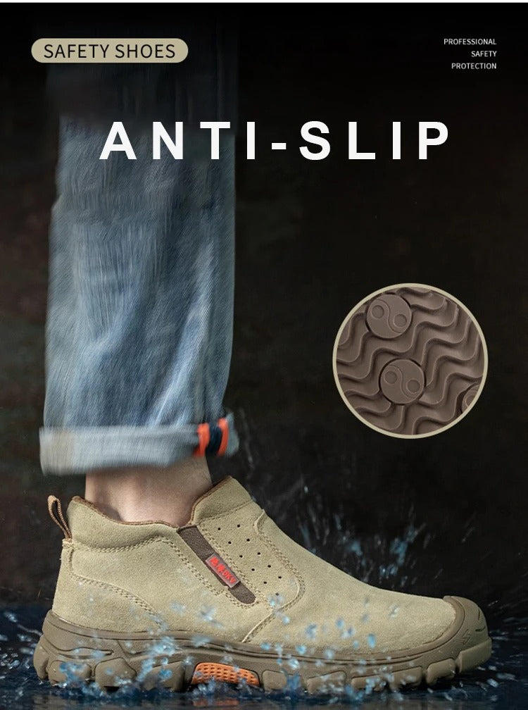 Unzerstörbare Anti-Crush-Sicherheitsschuhe für Herren