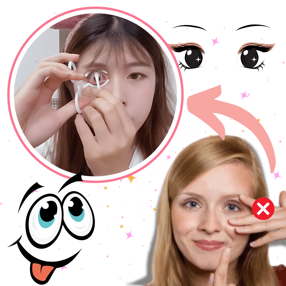 Praktisches Werkzeug zum einfachen Entfernen Ihrer Kontaktlinsen
