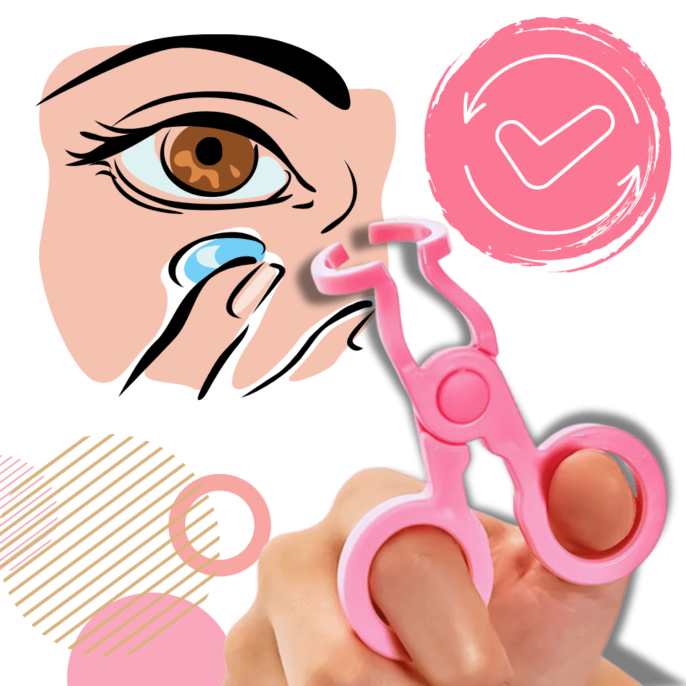 Praktisches Werkzeug zum einfachen Entfernen Ihrer Kontaktlinsen