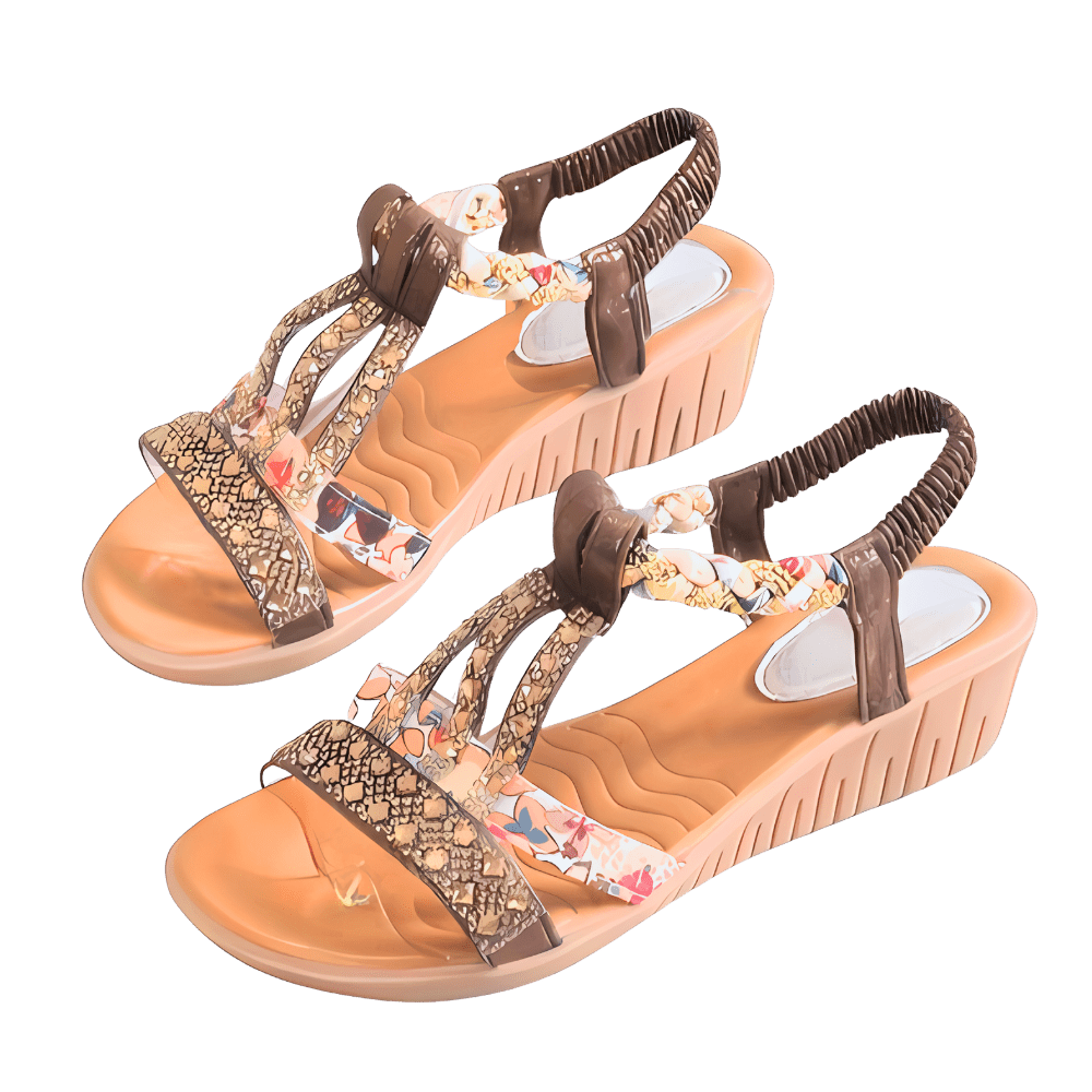 Schicke Orthopädische Sandalen im Boho-Stil