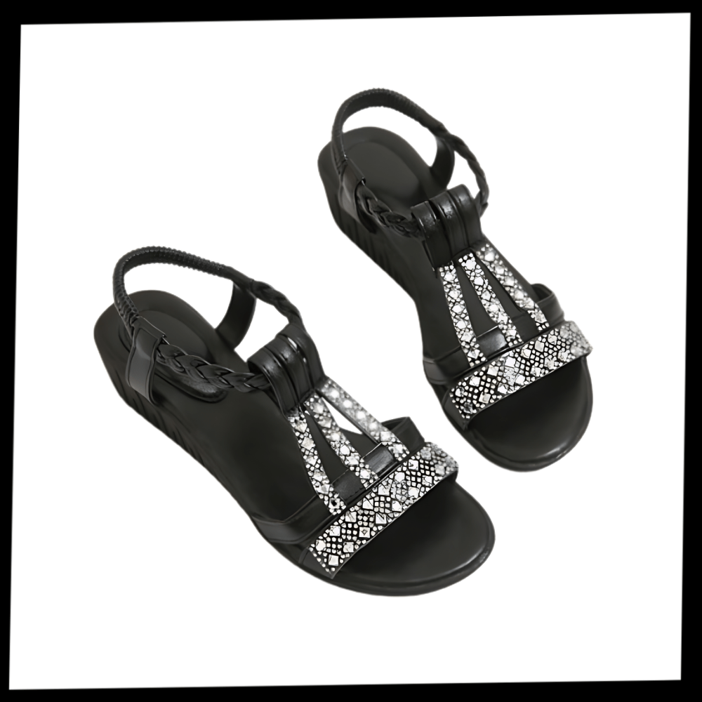 Schicke Orthopädische Sandalen im Boho-Stil