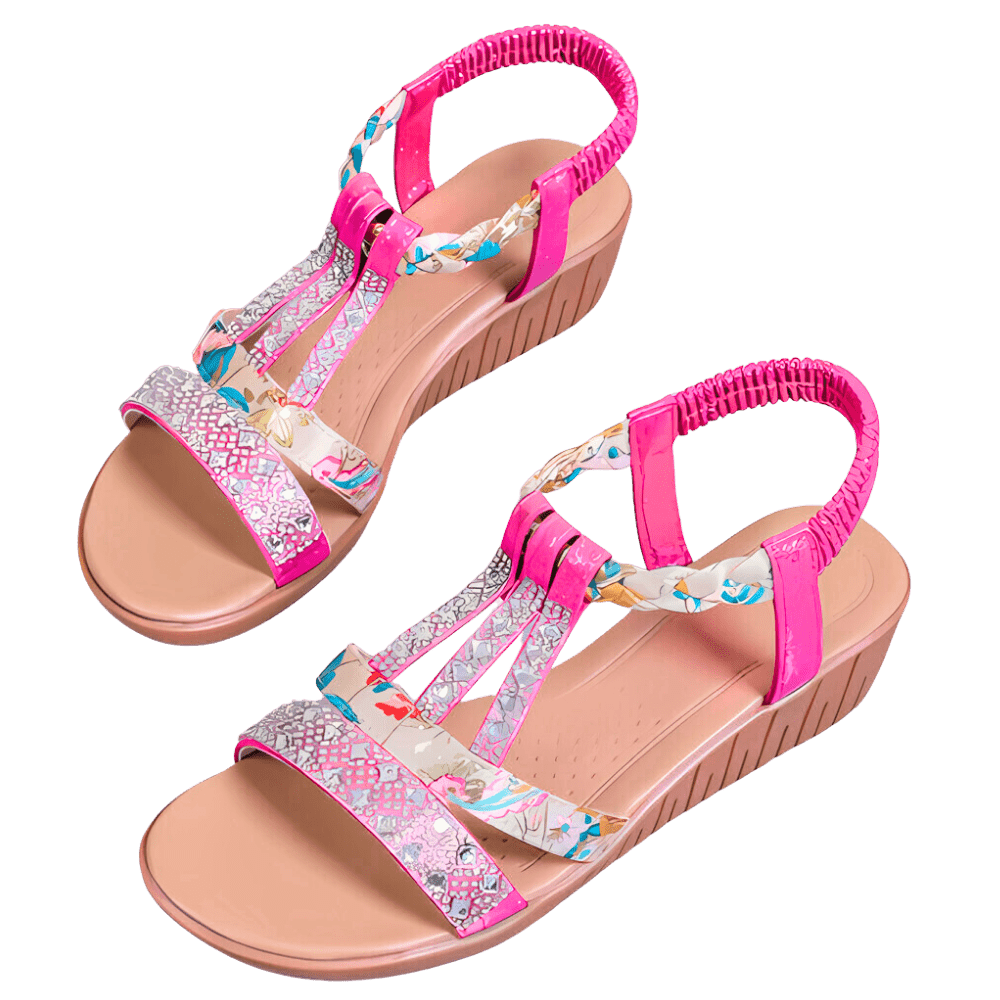 Schicke Orthopädische Sandalen im Boho-Stil
