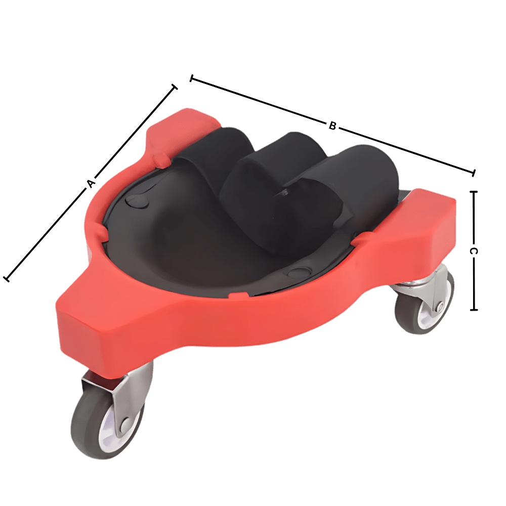 Knieschützer mit Rollen für erhöhten Komfort und Mobilität