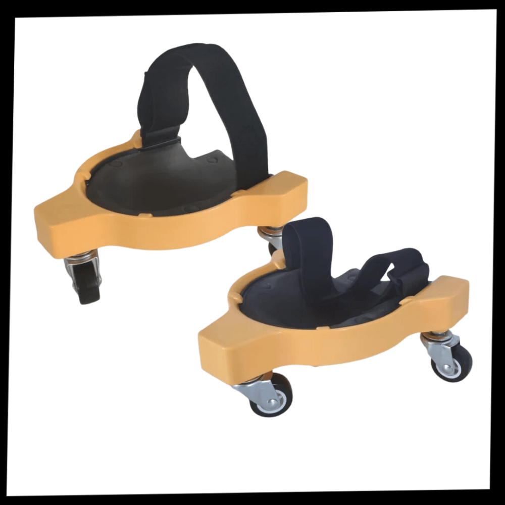 Knieschützer mit Rollen für erhöhten Komfort und Mobilität