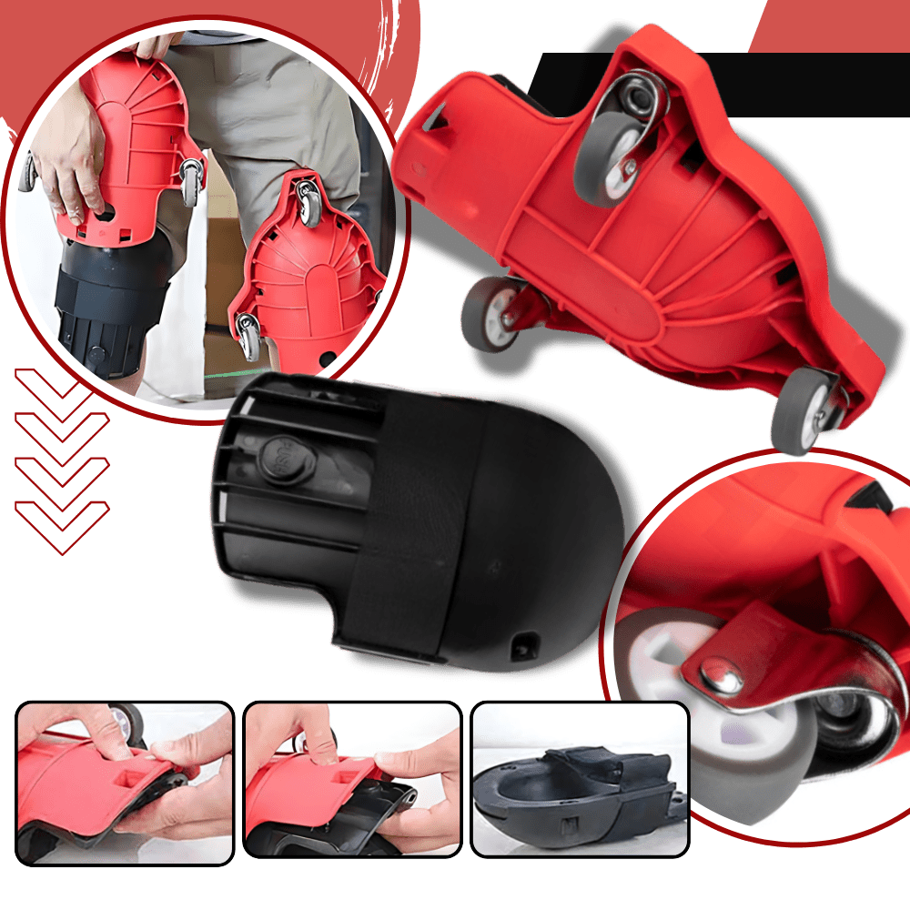 Knieschützer mit Rollen für erhöhten Komfort und Mobilität