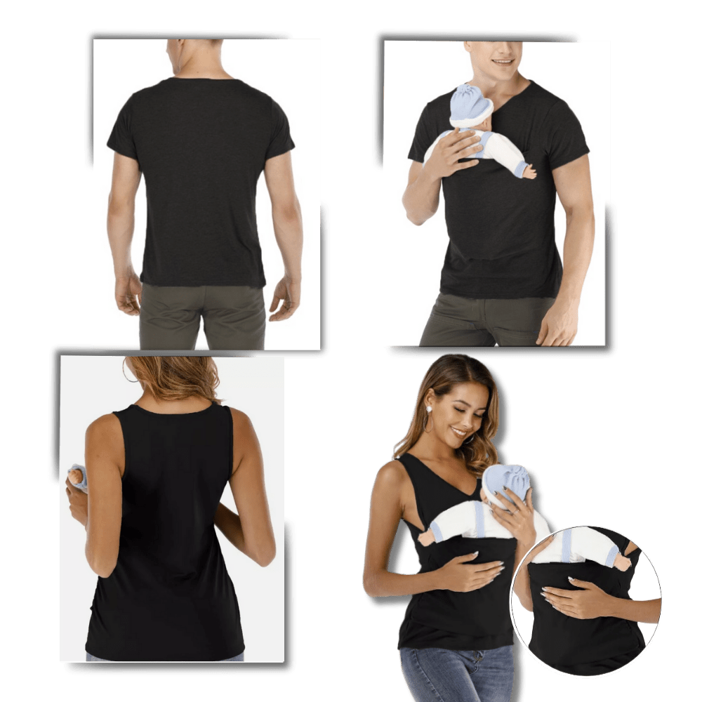 T-Shirt mit trendigem ergonomischem Design