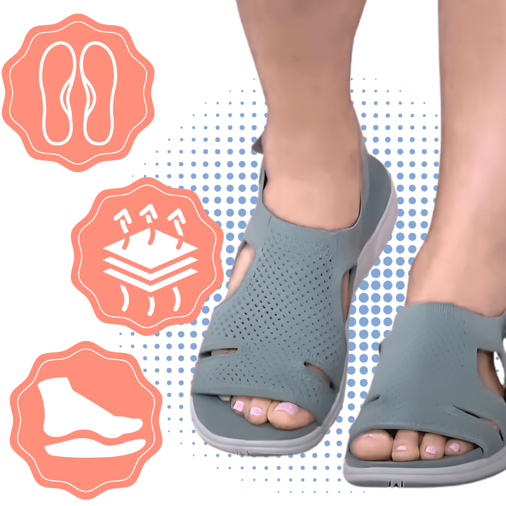 Bequeme Sandalen mit Flyknit-Technologie für optimalen Komfort