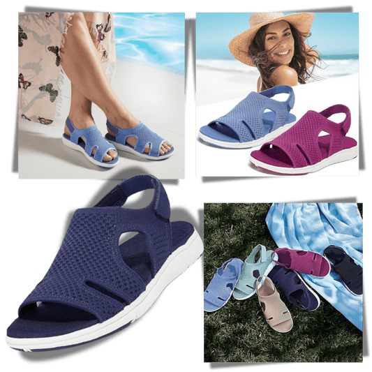 Bequeme Sandalen mit Flyknit-Technologie für optimalen Komfort