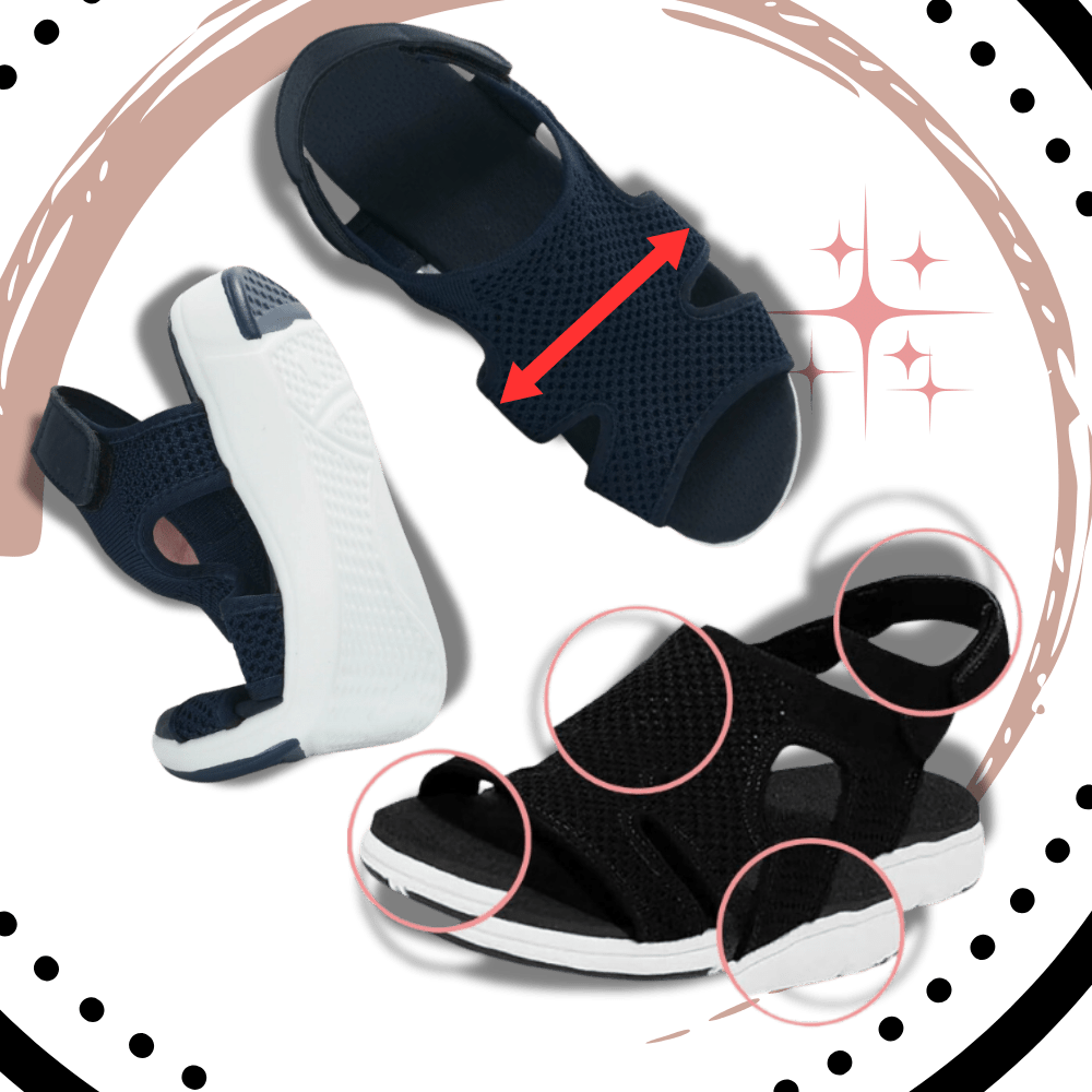 Bequeme Sandalen mit Flyknit-Technologie für optimalen Komfort