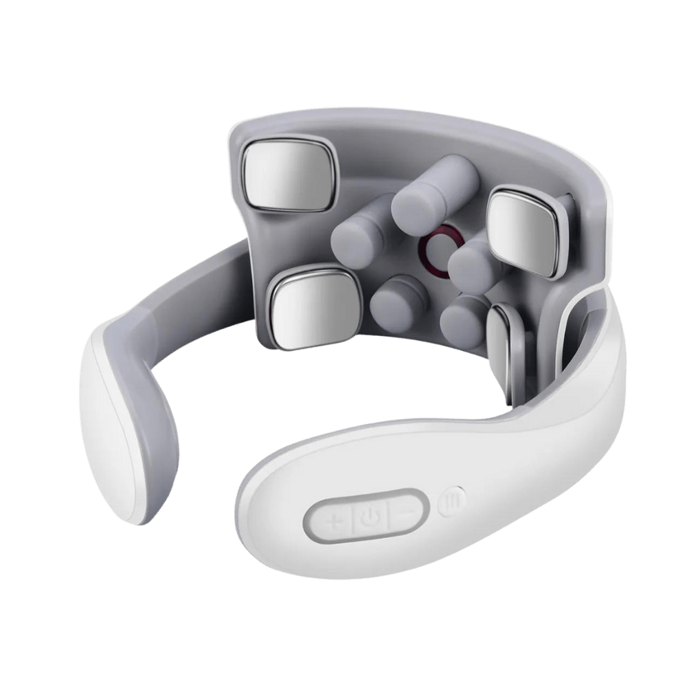 Massagegerät mit vier Köpfen für ultimative Erleichterung von Nacken und Schultern